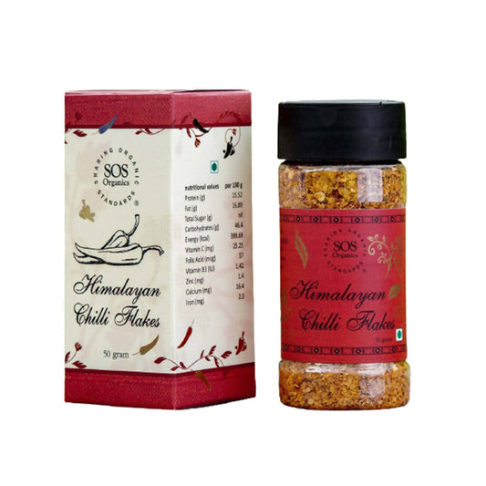 SOS Organics Himalayan Chilli Flakes - Grab2buy