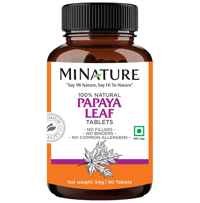Minature Papaya Leaf Tablets 