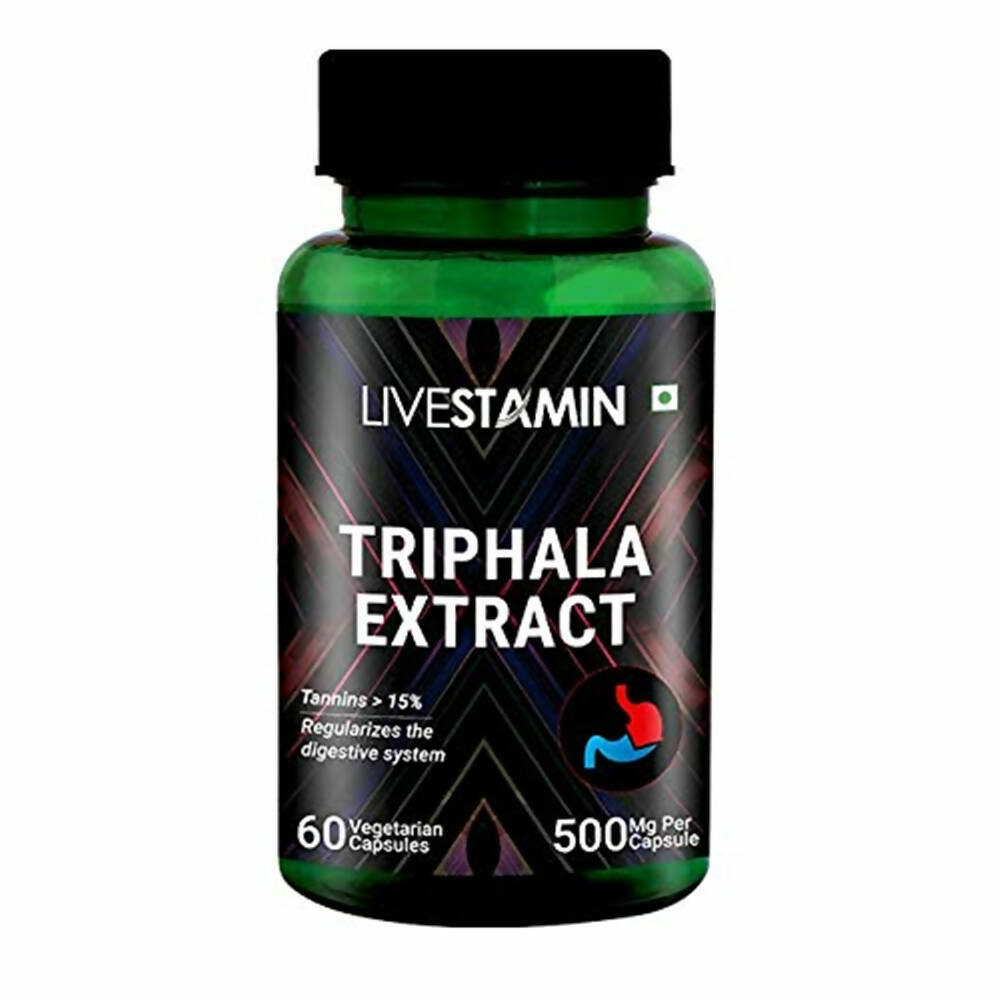 Livestamin Triphala Extract Capsules - Grab2buy