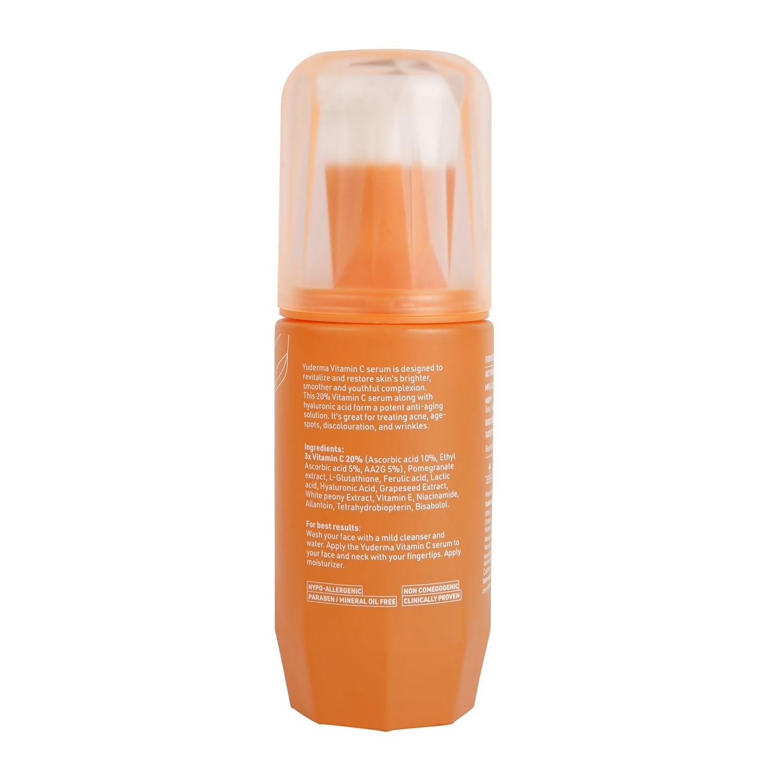 Yuderma Renewcell Vitamin C + Hyaluronic Acid Serum  Grab2Buy Yuderma Grab2Buy