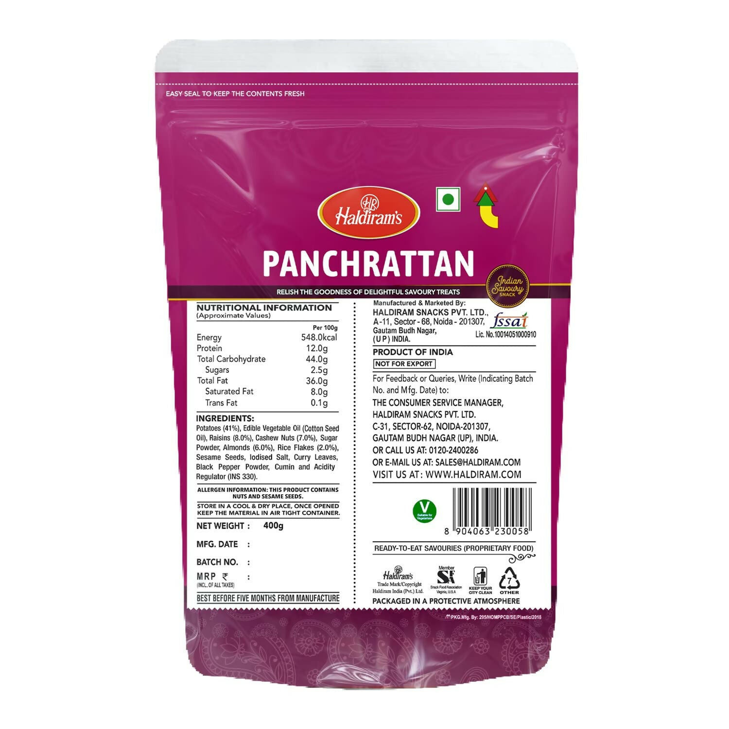 Haldiram's Panchrattan 