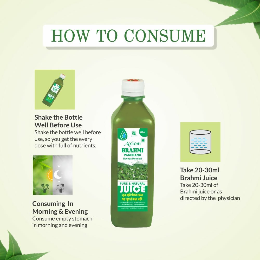 Axiom Brahmi Panchang Juice Axiom Ayurveda