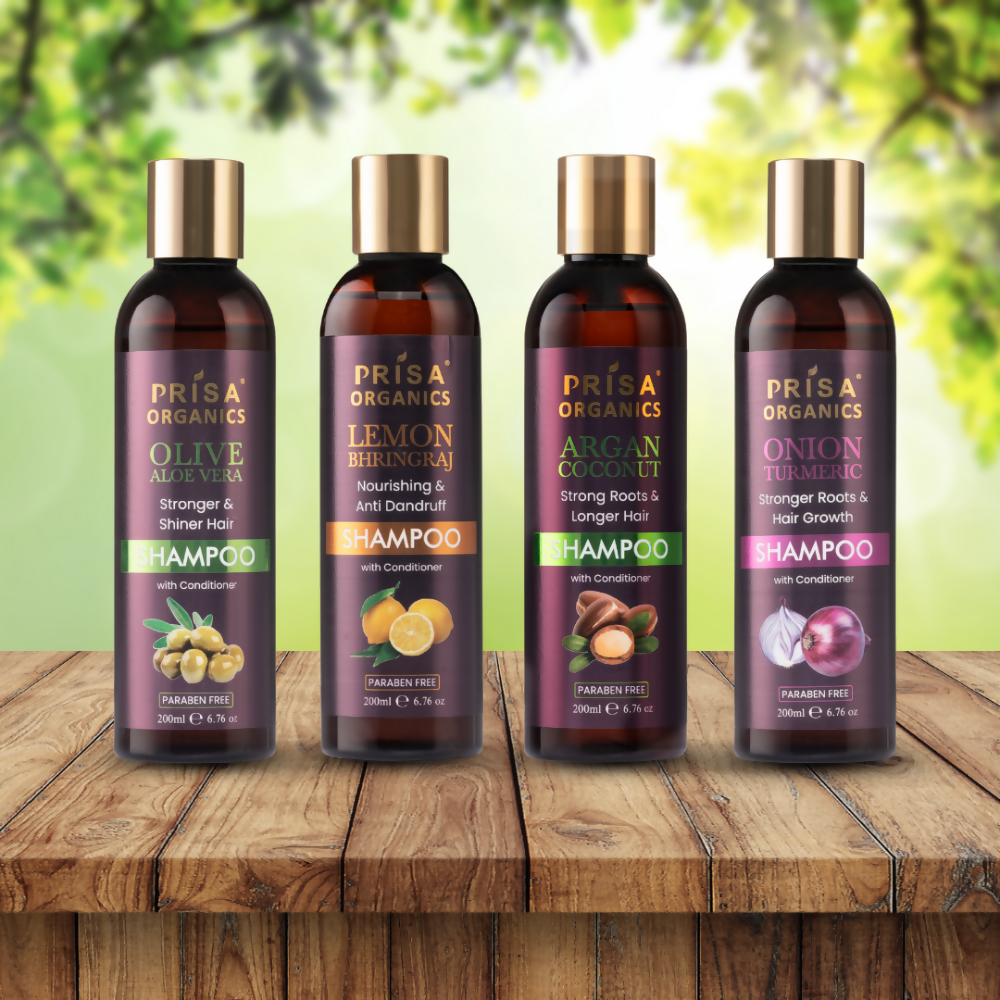 Prisa Organics Lemon & Bhringraj Shampoo - Grab2buy