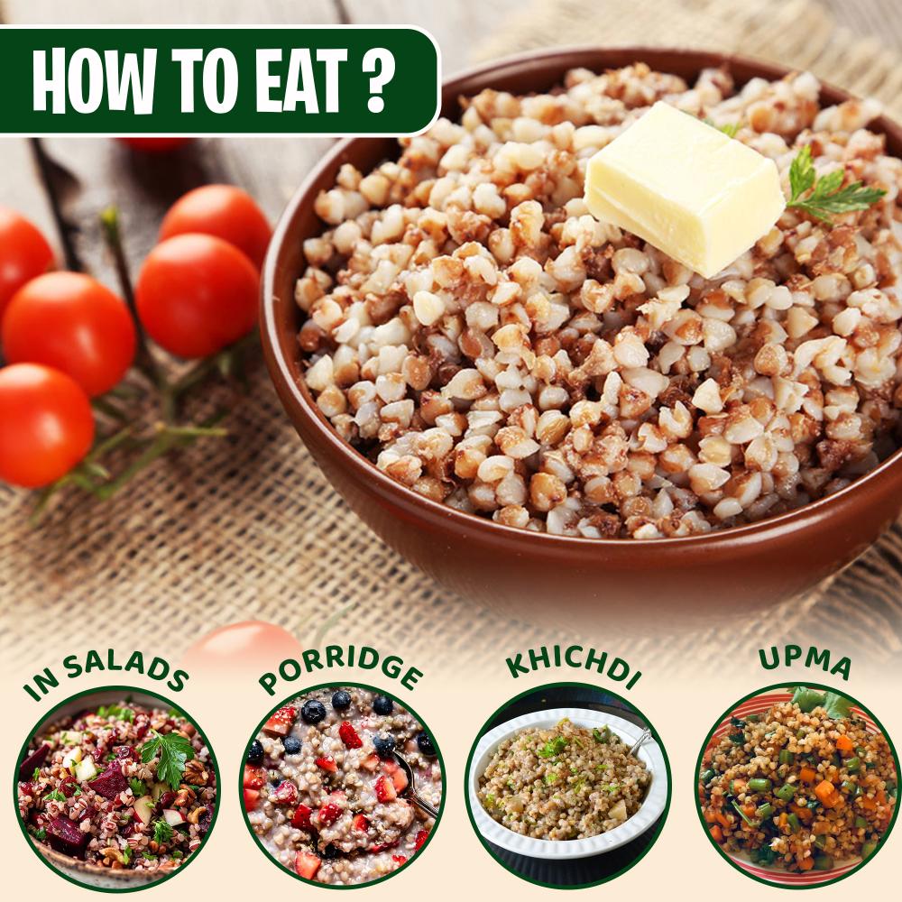 IKAI Organic Buckwheat Groats Kuttu 