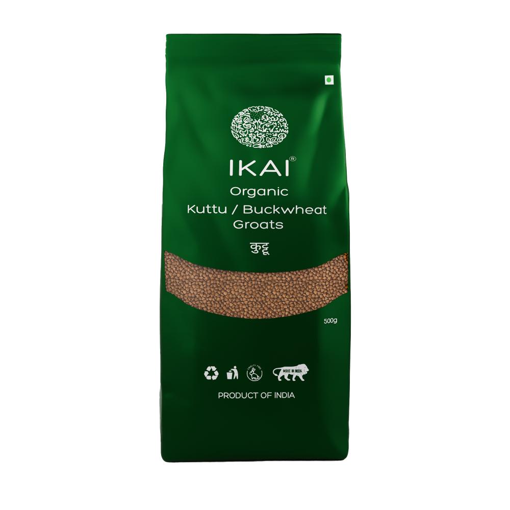 IKAI Organic Buckwheat Groats Kuttu 
