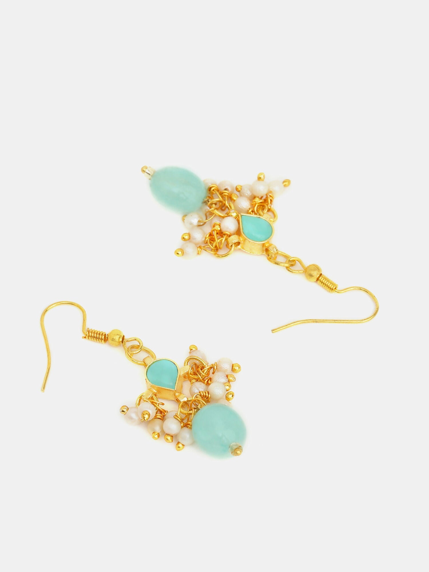 Ruby Raang Chandni Green Earring