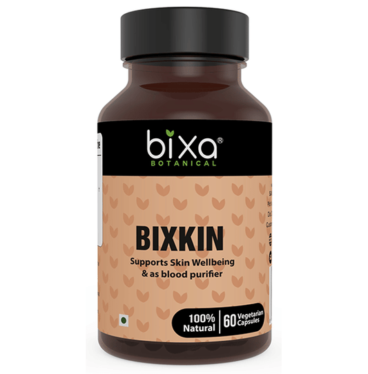 Bixa Botanical Bixkin 455mg Vegetarian Capsule 