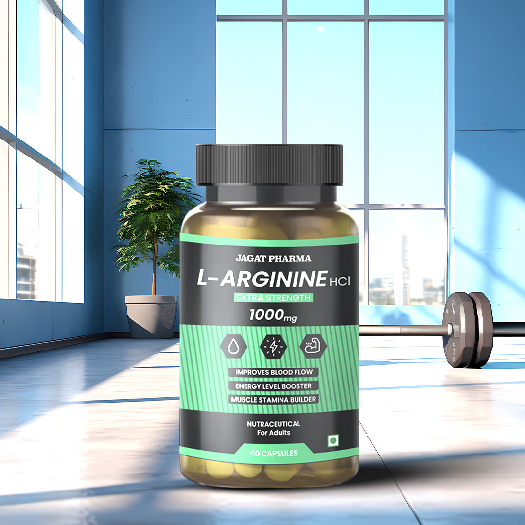 Jagat Pharma L-Arginine 1000mg Capsules 