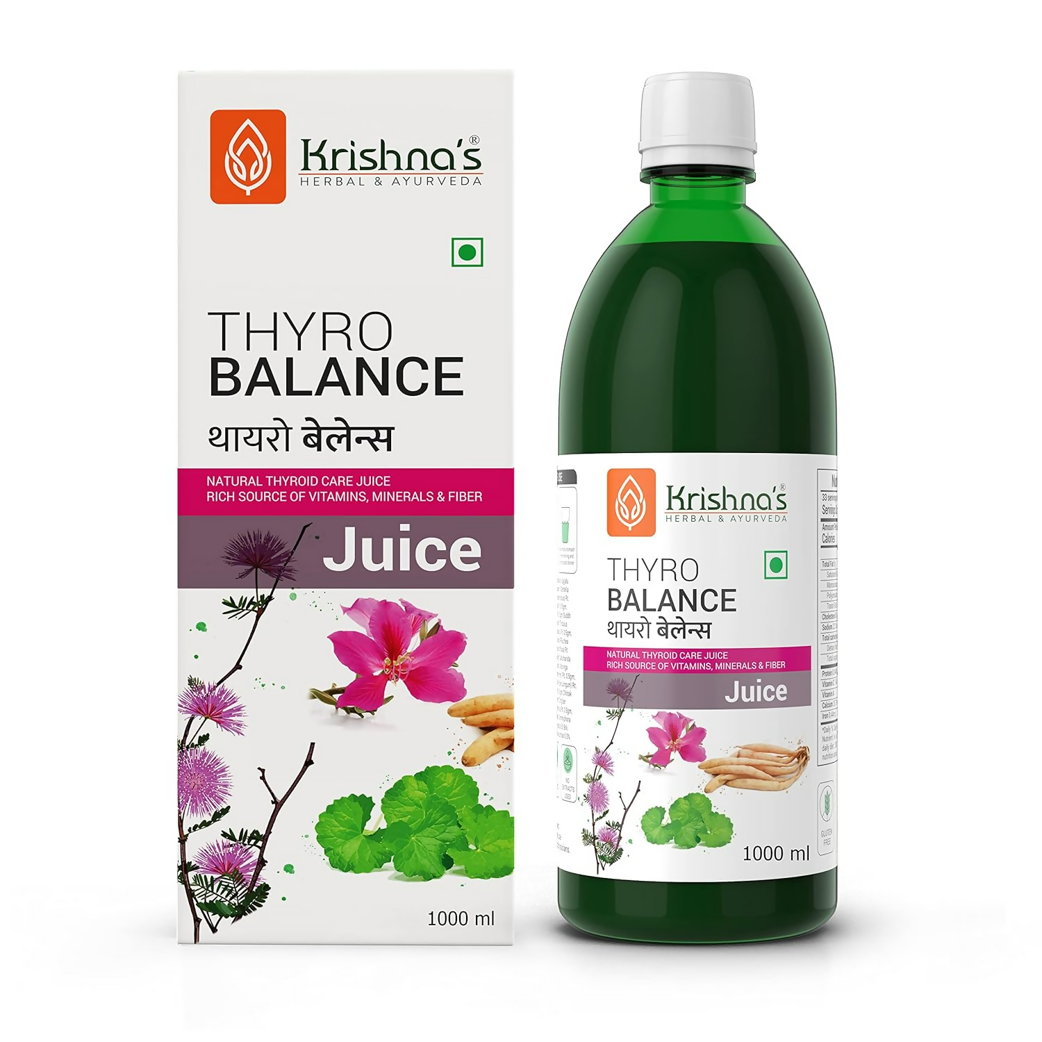 Krishna'S Herbal & Ayurveda Thyro Balance Juice 