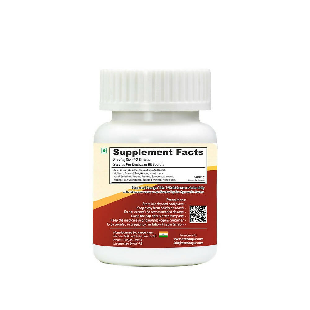 Life Aveda Kamdudha Ras Tablets 