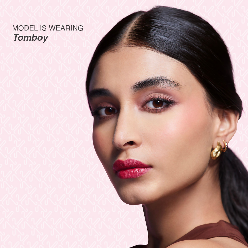 Kay Beauty Hydra Crème Hydrating Full Coverage Lipstick with Hyaluronic Acid Tomboy 