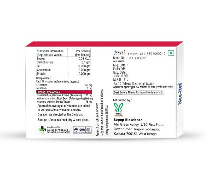 Nutrijuven - Nee Nee Divine Herbs & Modern Science Tablets 
