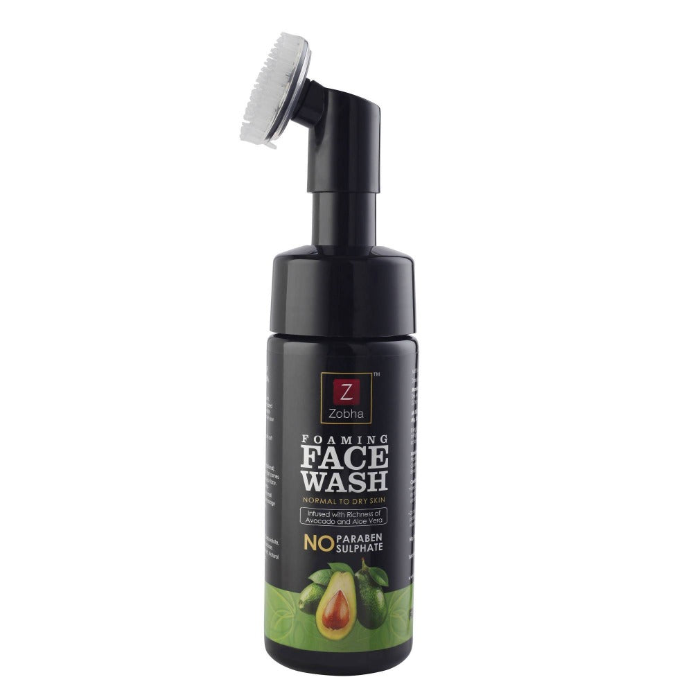 Zobha Foaming Face Wash - Avocado and Aloe Vera  Grab2Buy Zobha Grab2Buy
