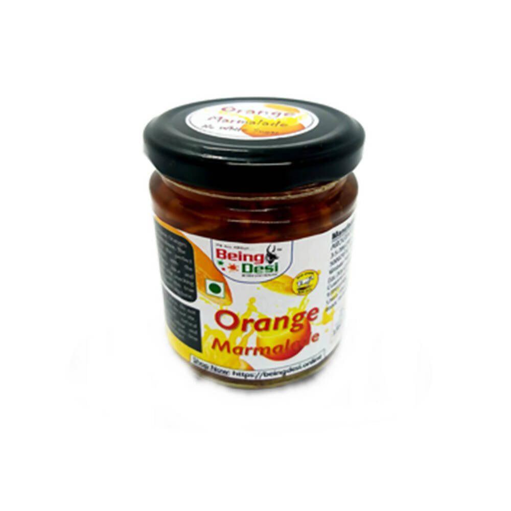 Being Desi Orange Marmalade (Zero White Refined Sugar) 