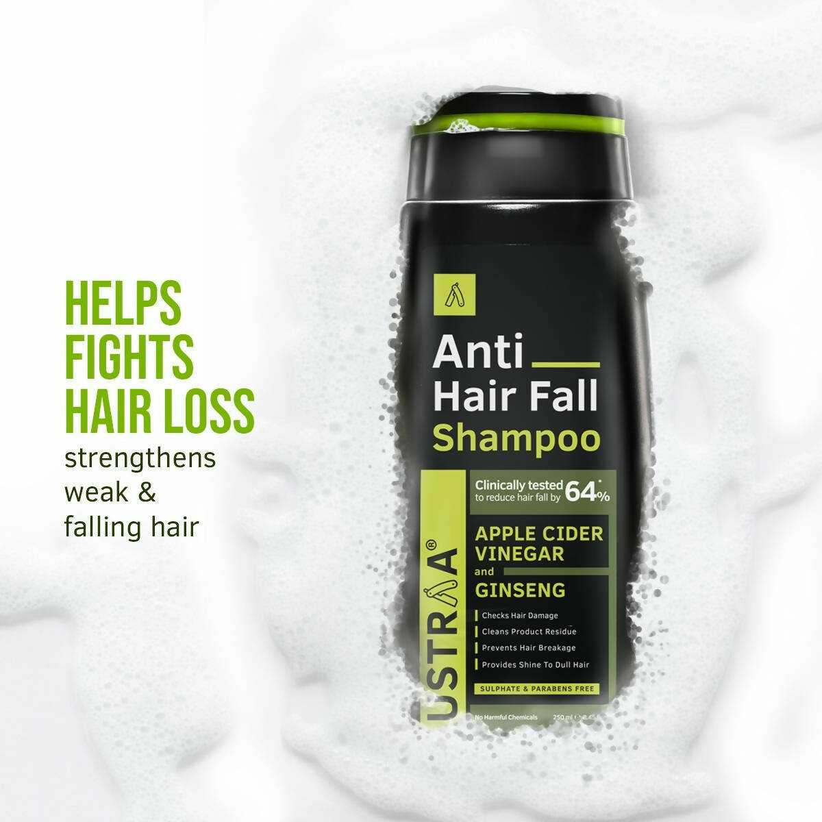 Ustraa Anti Hair Fall Shampoo  Grab2Buy Ustraa Grab2Buy