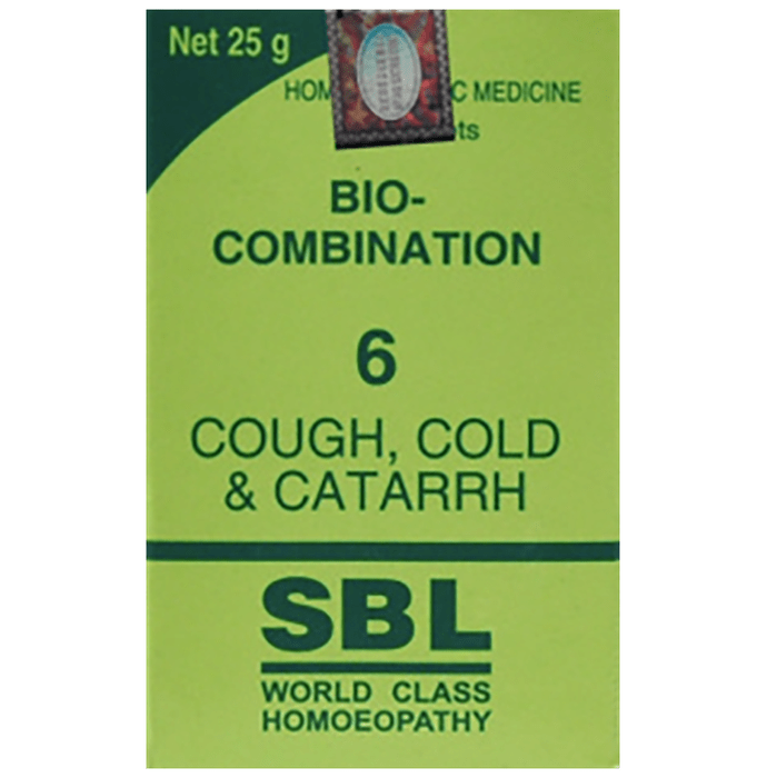SBL Homeopathy Bio-Combination 6 Tablets | Grab2Buy