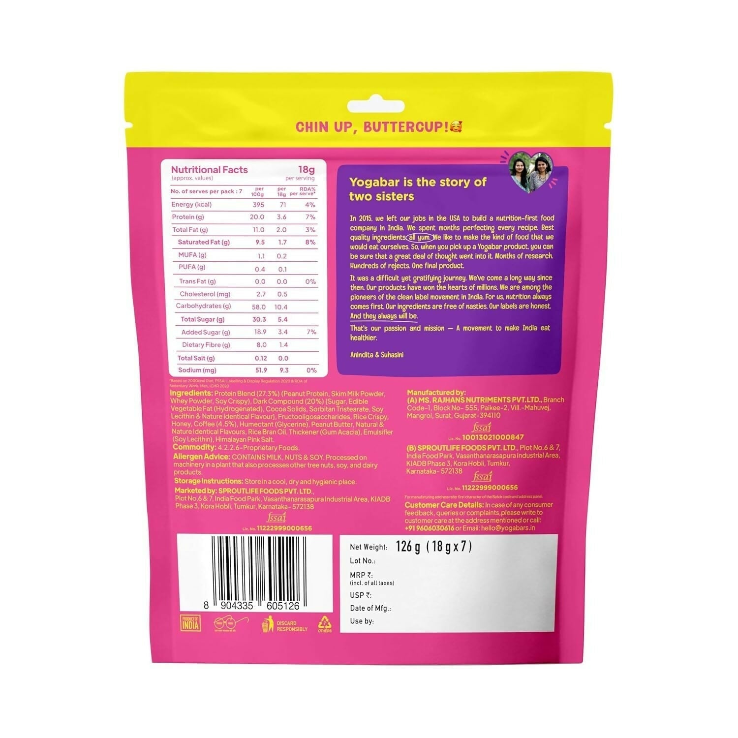 Yoga Bar Protein Minis Coffee Crush and Choco Peanut Butter Combo  Grab2Buy Yoga Bar Grab2Buy