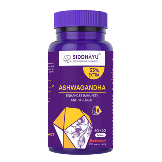 Siddhayu Ayurveda Ashwagandha Tablets 