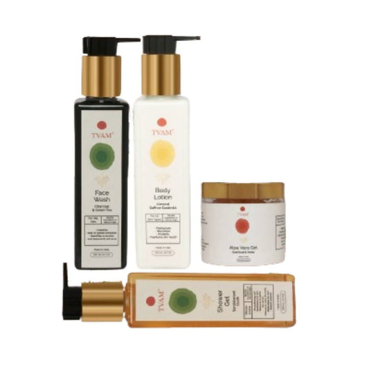 Tvam Weekly Luxury Bathing Ritual (Oily Skin)  Grab2Buy Tvam Naturals Grab2Buy