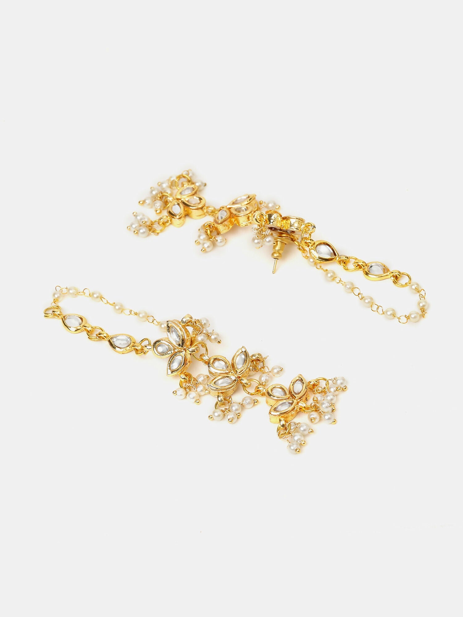 Ruby Raang Chandani Moti Earrings