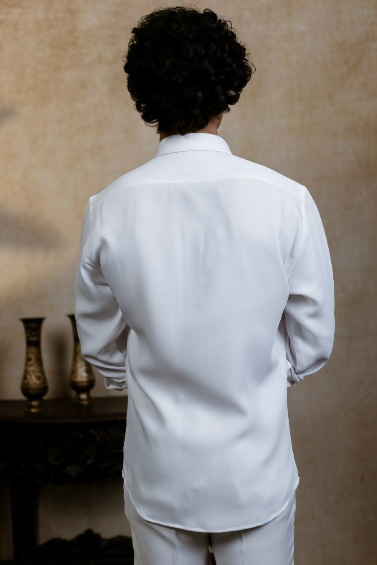 British White Kanaka Murti Shirt By Hilo Design 