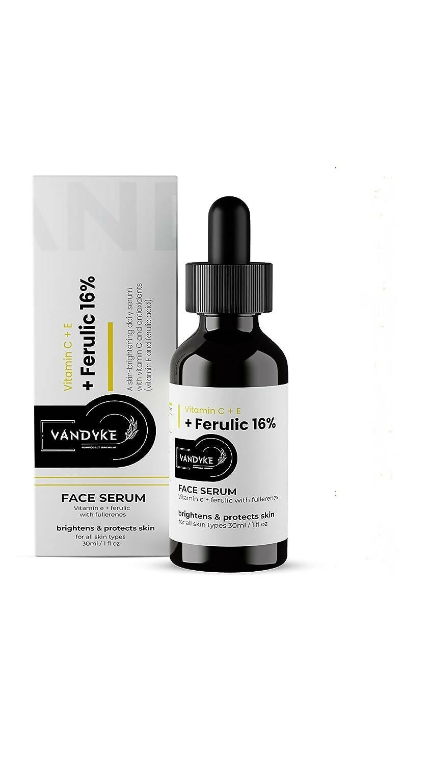 Vandyke Vitamin C + E + Ferulic 16% Face Serum  Grab2Buy Vandyke Grab2Buy