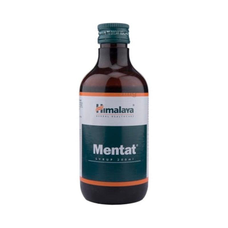 Himalaya Herbals Mentat DS Syrup | Ayurvedic Brain Tonic for Memory, Focus & Cognitive Health 