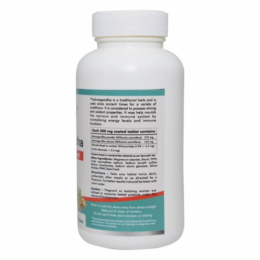 Way2herbal Ashwagandha Tablets 