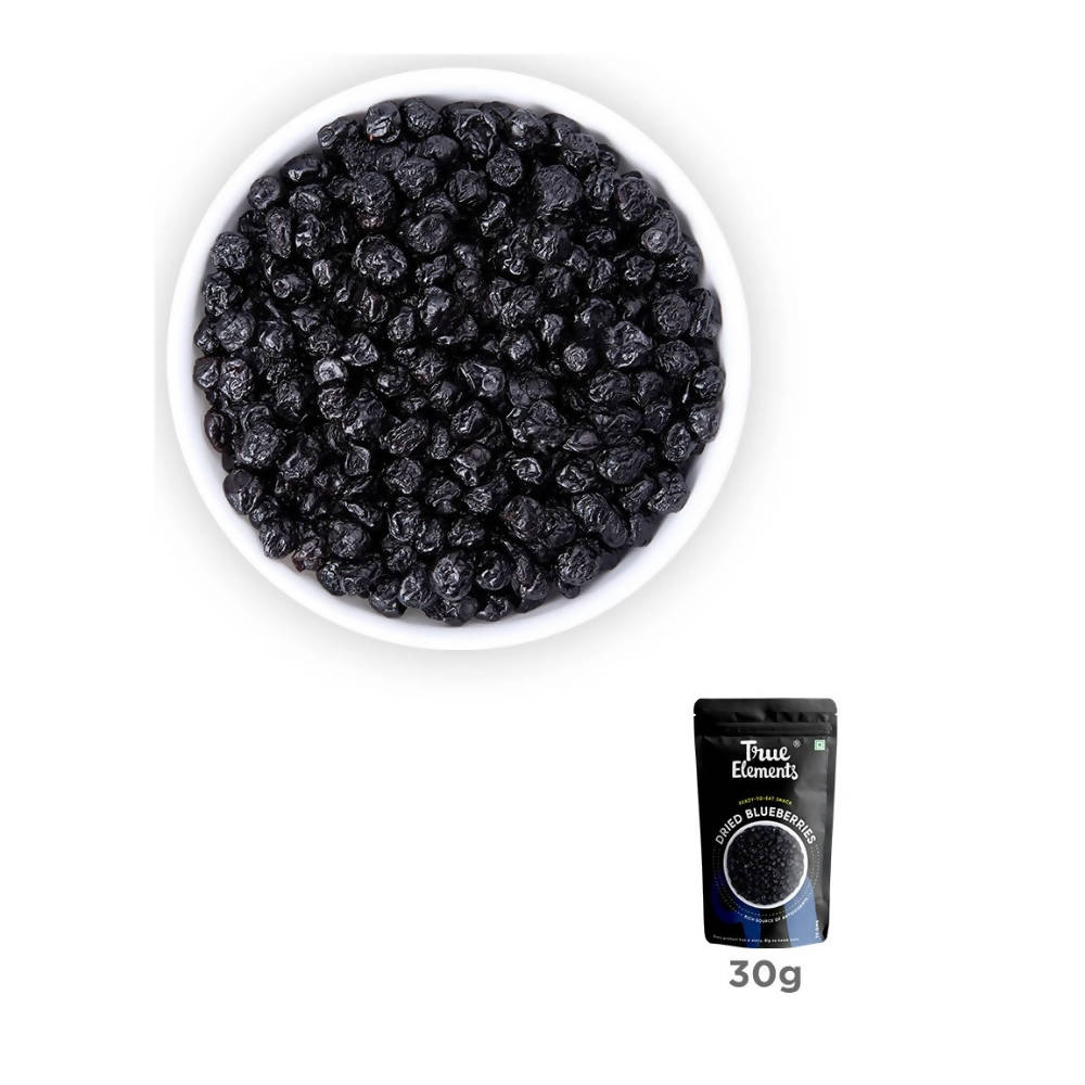 True Elements Dried Blueberries 