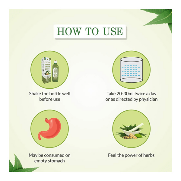 Axiom Pure Neem Giloy Stem Juice 