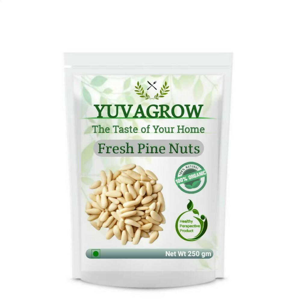 Yuvagrow Fresh Pine Nuts  Grab2Buy Yuvagrow Grab2Buy