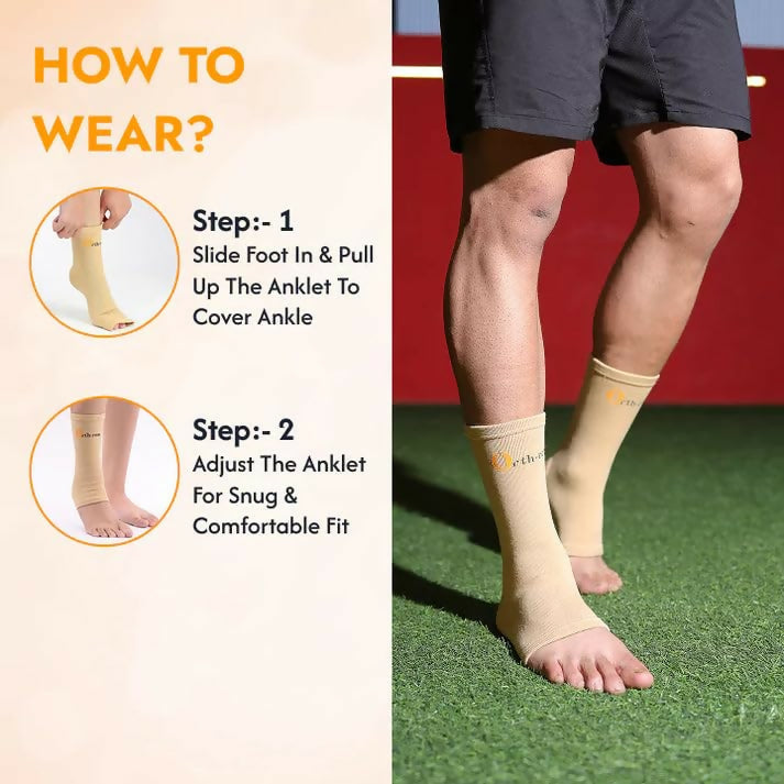 Orth-rem Ankle Stabilizer Foot Sleeve (Pair) 
