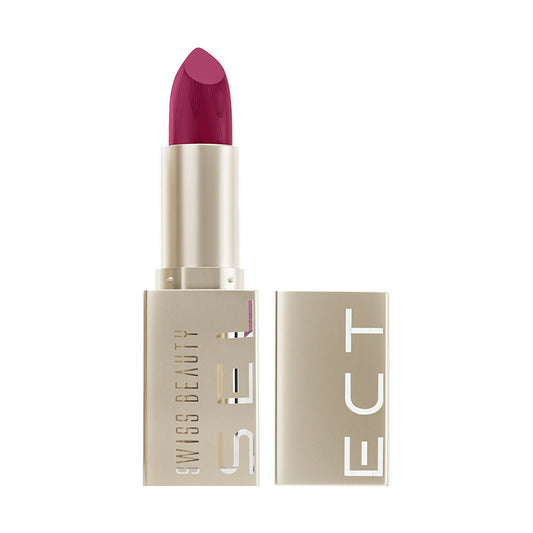 Swiss Beauty Select Creme Touch Hydrating Lipstick - 10 Pleasing Plum 
