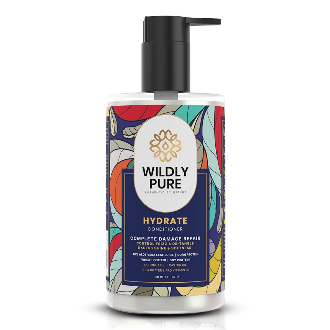 Wildly Pure Natural Conditioner for Dry & Frizzy Hair  Grab2Buy Wildly Pure Grab2Buy