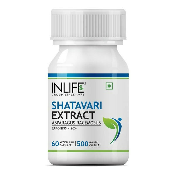 Inlife Shatavari Extract 500MG Capsules - Grab2buy