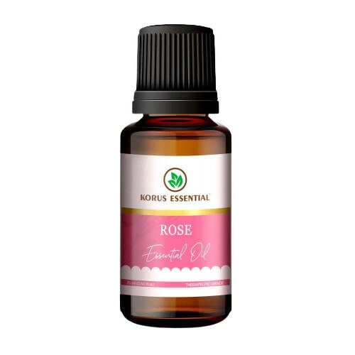 Korus Essential Rose Essential Oil - Therapeutic Grade 