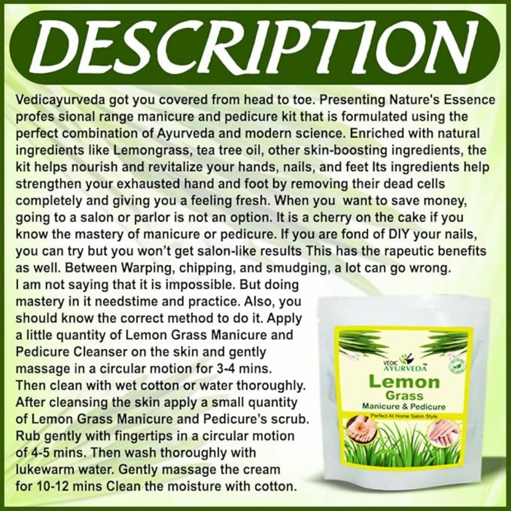 VedicAyurveda Lemon Grass Kit  Grab2Buy VedicAyurveda Grab2Buy