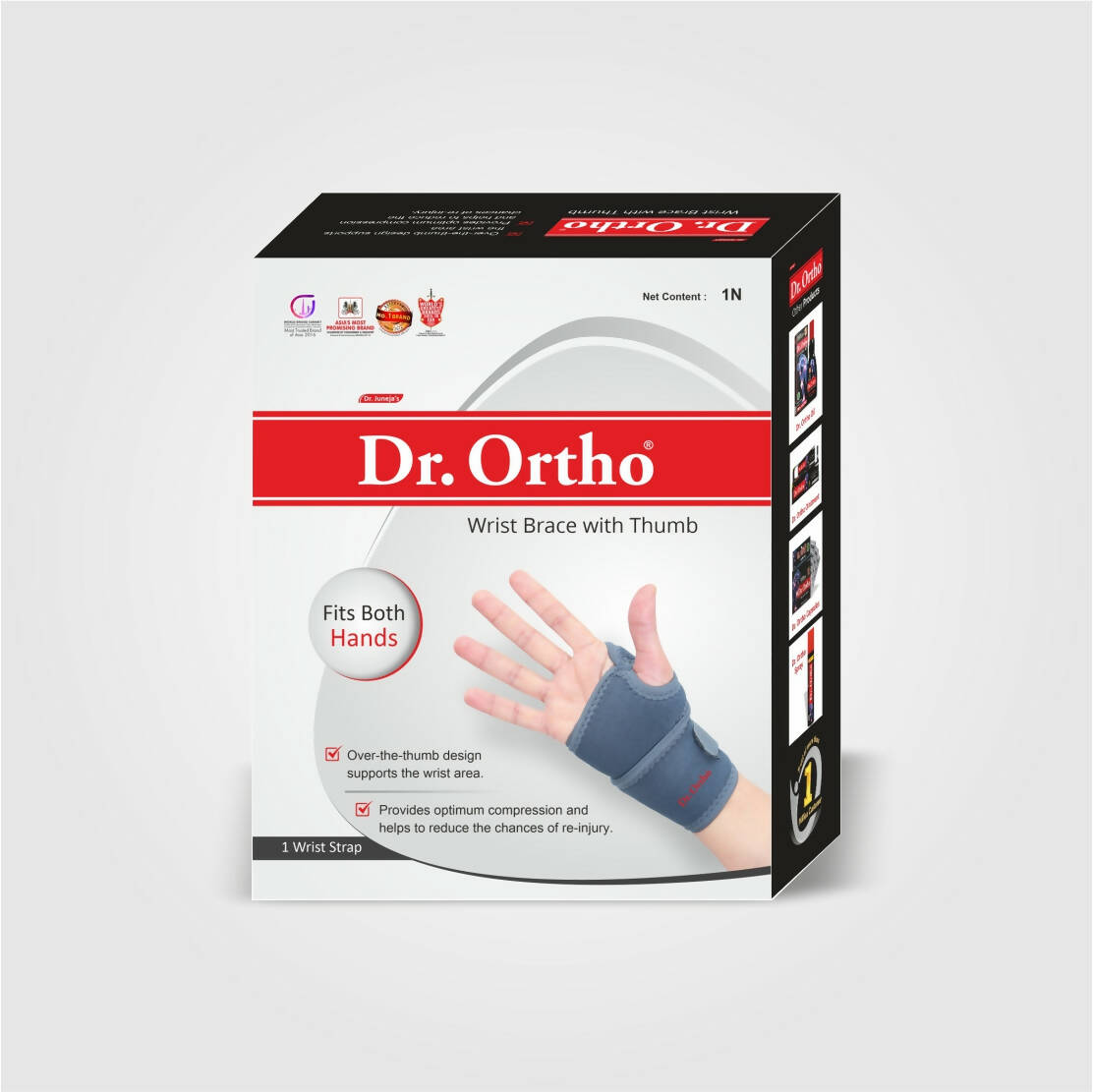 Dr. Ortho Wrist Brace with Thumb - Grab2buy