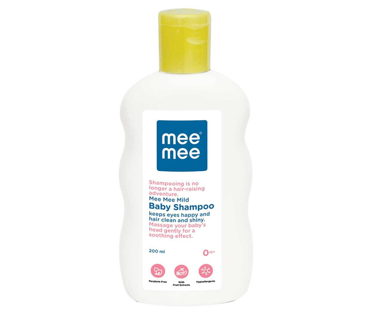 Mee Mee Mild Baby Shampoo For Daily Moisturizing Enriched with Olive Extracts 