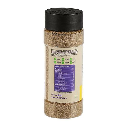 Fulsome Roasted Flax Seeds Powder - Lemon Roasted - Grab2buy