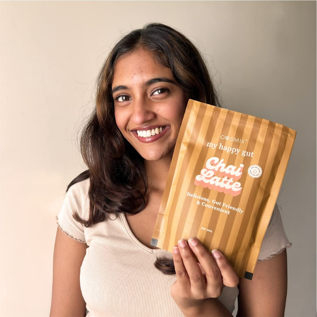 Cosmix My Happy Gut Chai Latte  Grab2Buy Cosmix Grab2Buy