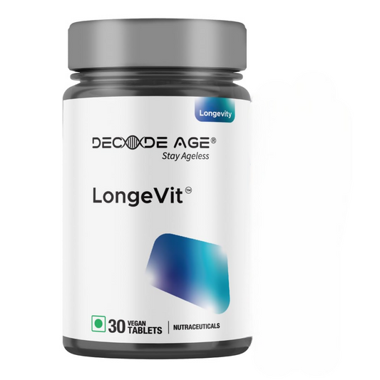 Decode Age LongeVit Supplement | Graceful Ageing Tablets 