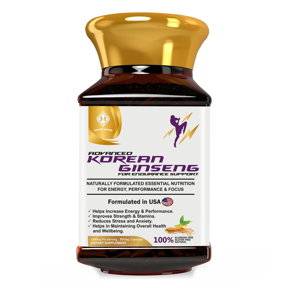 Mountainor Advanced Korean Ginseng Capsules - Grab2buy