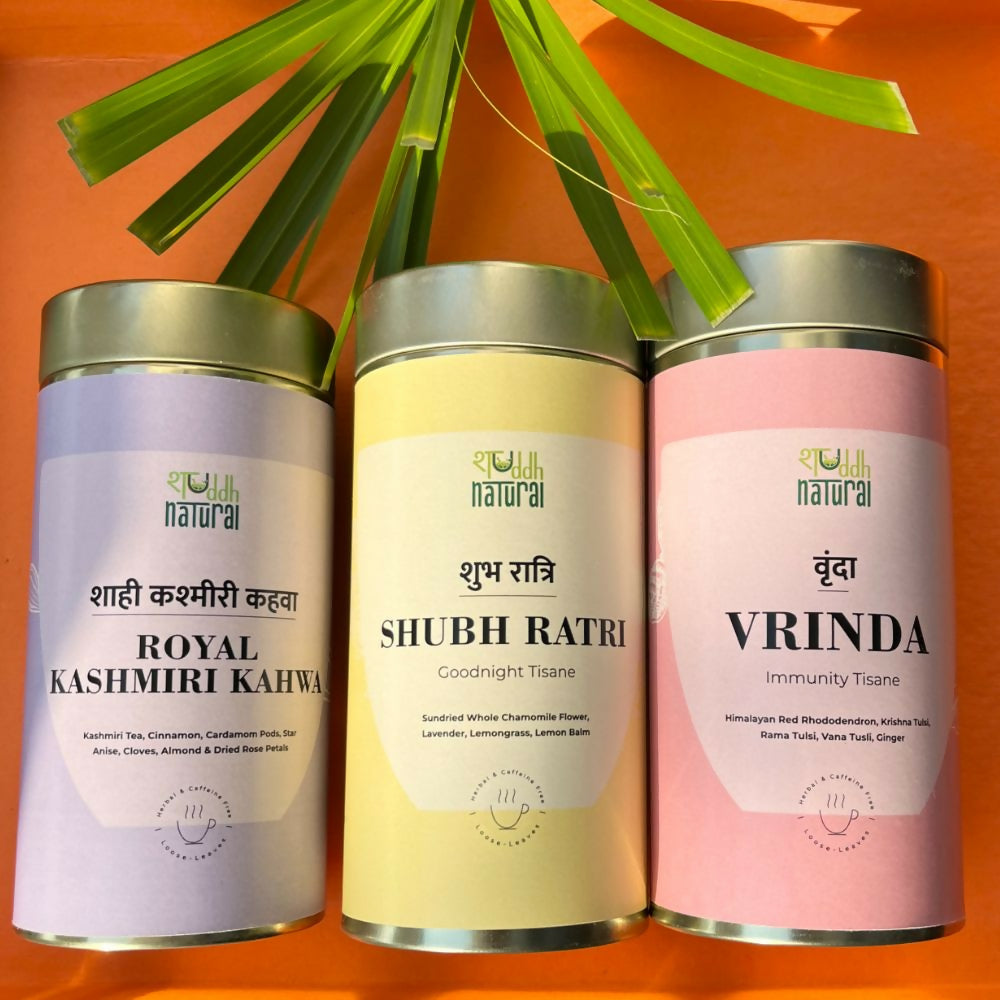 Shuddh Natural Festive Diwali Gift Hamper - Tea Tisane 