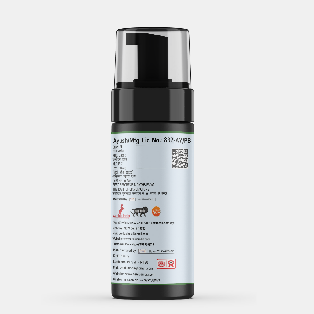 Zenius Foaming Tooth Mousse for Mouth Cleanser  Grab2Buy Zenius Grab2Buy