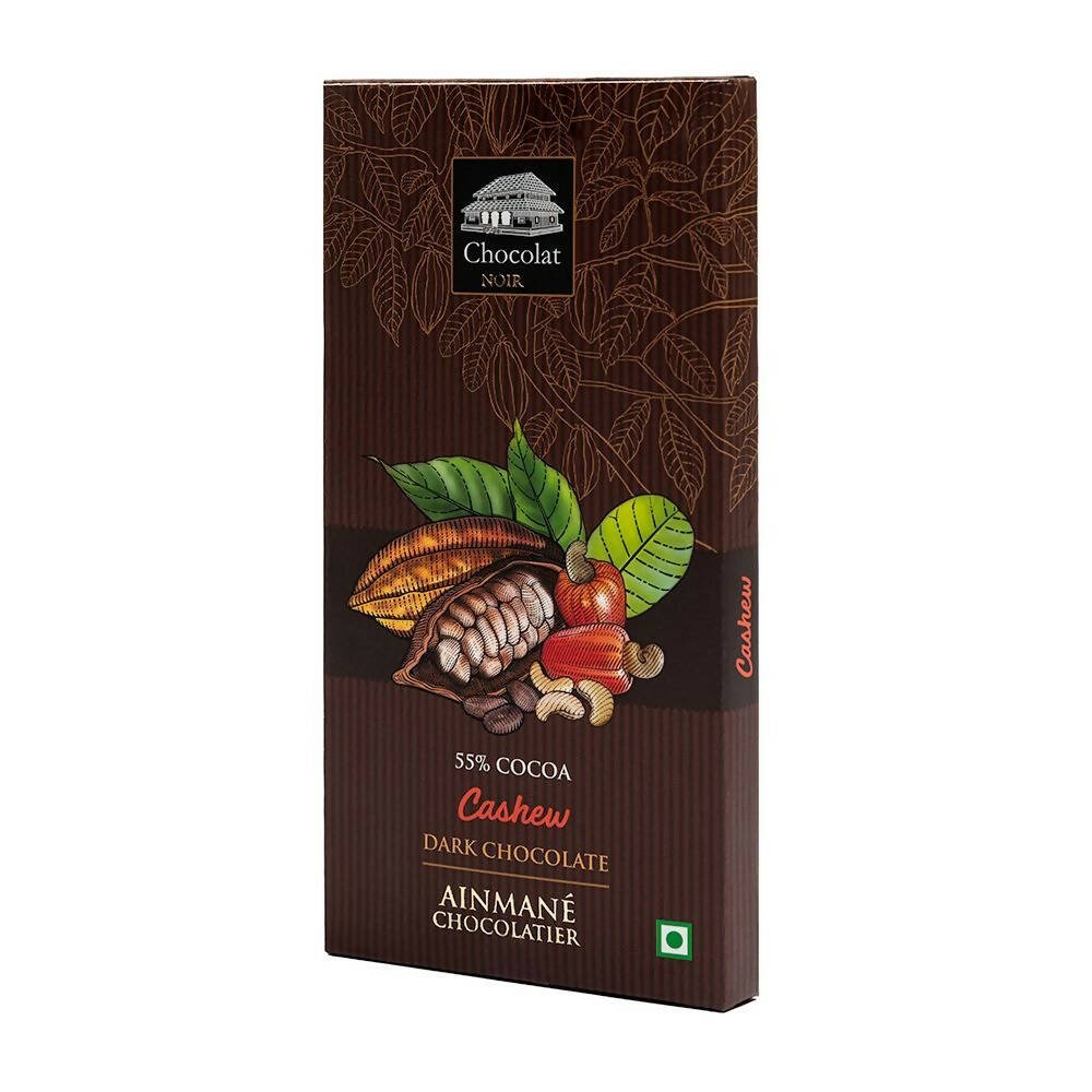 Ainmane Cashew Dark Chocolate 55% Cocoa - Grab2buy