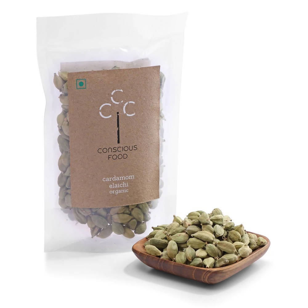 Conscious Food Organic Cardamom (Elaichi) 