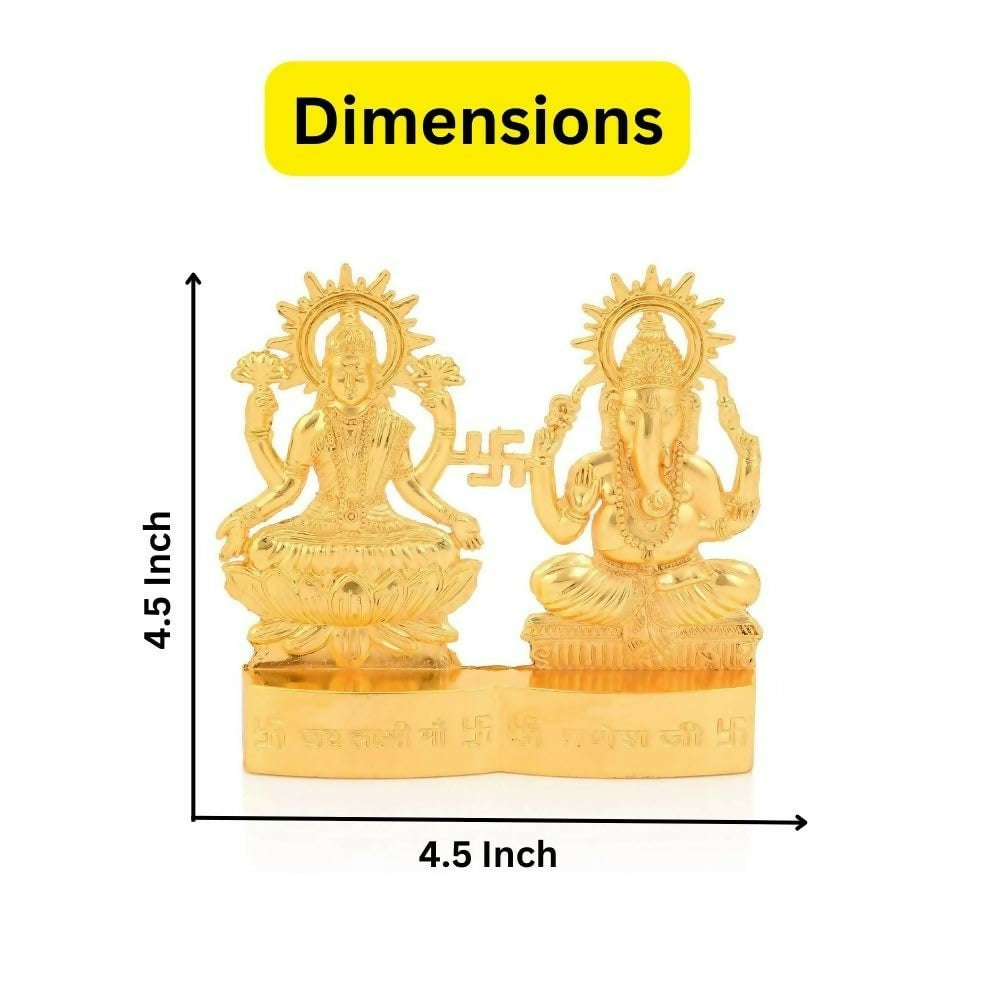 Collectible India Lakshmi Ganesha Murti Idol Set - Grab2buy