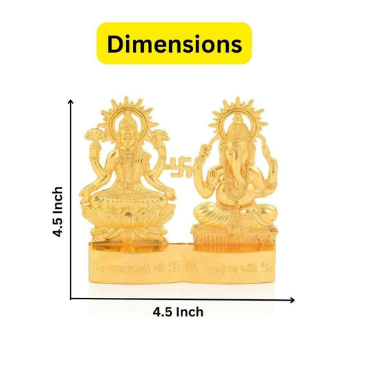 Collectible India Lakshmi Ganesha Murti Idol Set - Grab2buy