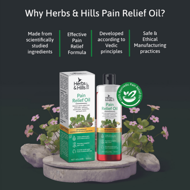 Herbs & Hills Pain Relief Oil 